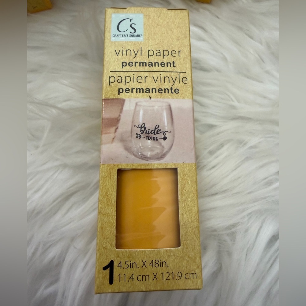 Yellow Vinyl Paper